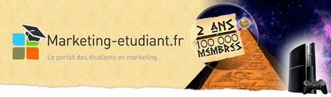 Marketing-etudiant.fr fête ses 2 ans et son 100 000ème membre !