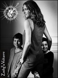 Campagne Autistes sans frontières en partenariat avec Sephora & Zadig & Voltaire, 2008.
