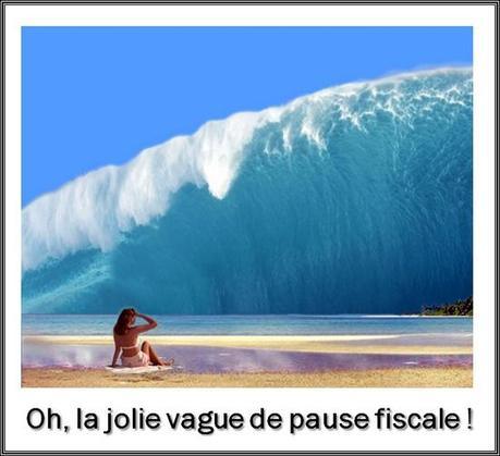 la jolie vague de pause fiscale