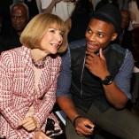 Anna Wintour à la fashion week de NYC avec ses amis sportifs!