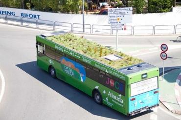 Insolite : Bientôt des bus à toiture végétale à New York ?