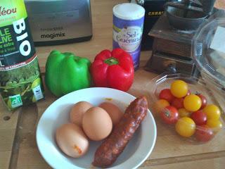 Ma piperade de l'été pour faire revenir le soleil