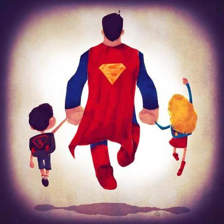 Les super héros, des parents comme les autres