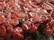Cerise Upside down cake chocolat