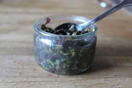 Tartare d'algues acidulé