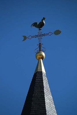 Coq et clocher : Pierre Percée (54)