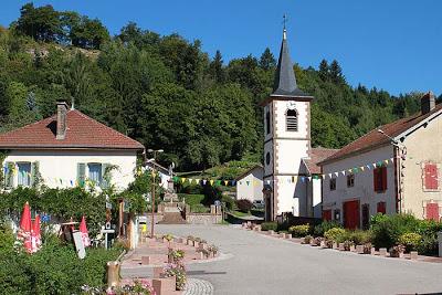 Coq et clocher : Pierre Percée (54)