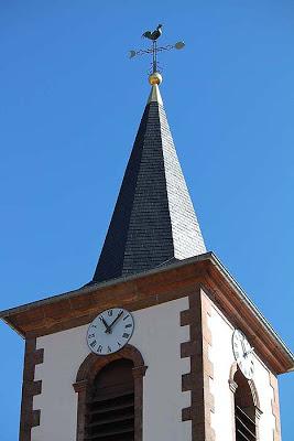 Coq et clocher : Pierre Percée (54)