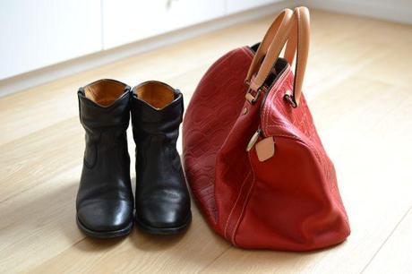 Cluster Boots Carolina Herrera Bag