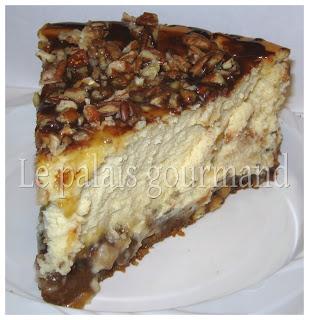 Gâteau suprême au fromage et pacanes