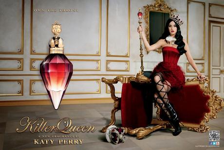 Katy Perry nous présente son nouveau parfum, Killer Queen...