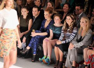 Kat Graham et Candice Accola à la Fashion Week