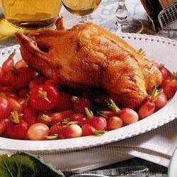 Canettes aux radis roses