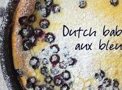 Dutch baby myrtilles