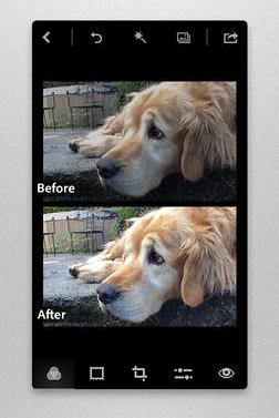 Adobe Photoshop Express sur iPhone, passe en 3.0...