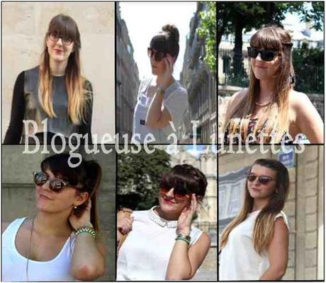 Blogueuse à lunettes