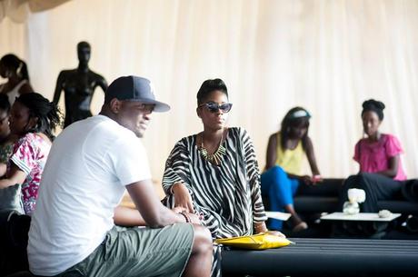 Images de l’ouverture de la boutique Sophie Zinga à Dakar.