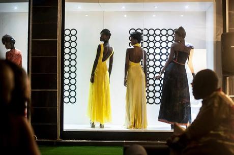 Images de l’ouverture de la boutique Sophie Zinga à Dakar.