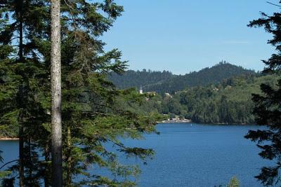 Barrage de Vieux Pré et lac de Pierre Percée