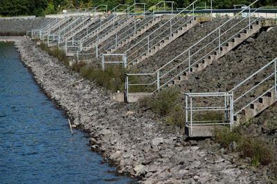 Barrage de Vieux Pré et lac de Pierre Percée