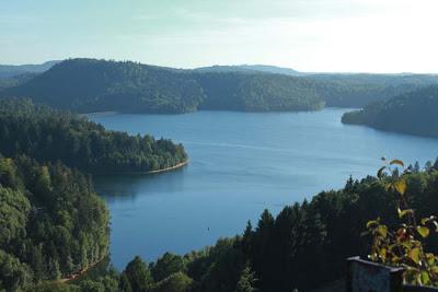 Barrage de Vieux Pré et lac de Pierre Percée