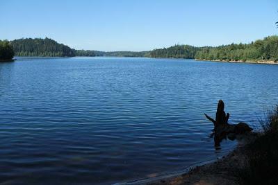 Barrage de Vieux Pré et lac de Pierre Percée
