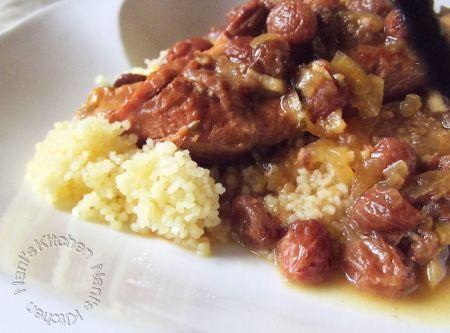 tajine poulet oignon raisins secs     (5)