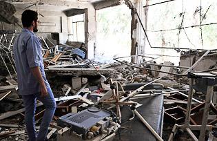 The Lancet Online - Une de Page d'Accueil 16 septembre 2013 - Etat des infrastructures sanitaires en Syrie