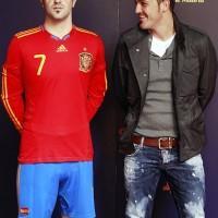 Les sportifs en statue de cire