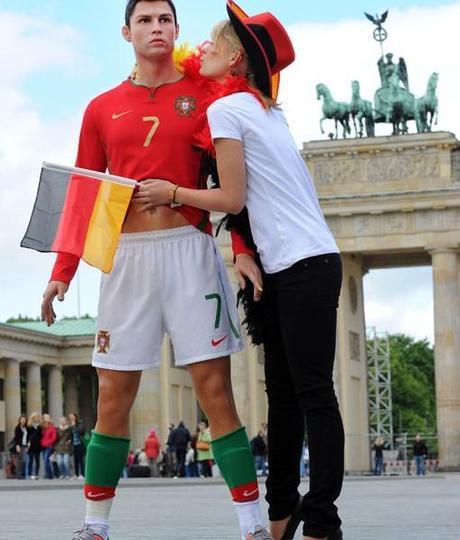 Les sportifs en statue de cire