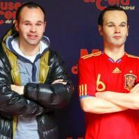 Les sportifs en statue de cire