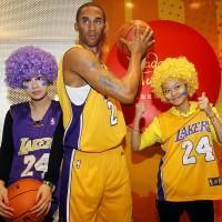 Les sportifs en statue de cire