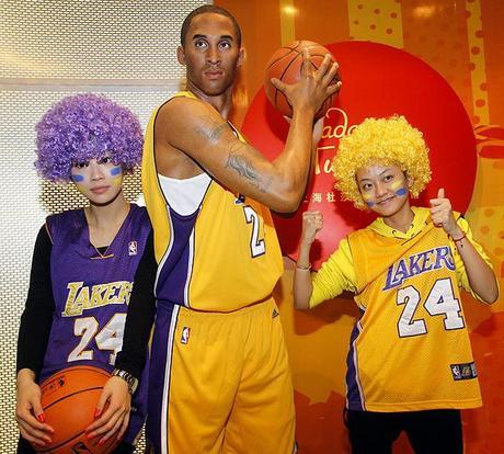 Les sportifs en statue de cire