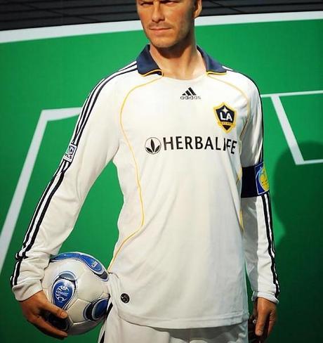 Les sportifs en statue de cire