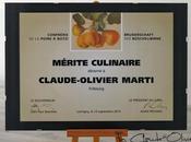 immense honneur: Lauréat mérite culinaire 2013...