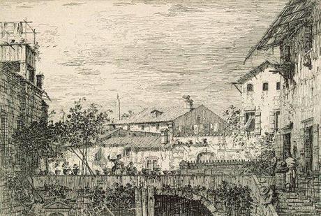 Capriccio avec une terrasse. Padua