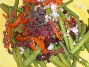 SALADE DE HARICOTS VERT AU BASILIC CIMG9968.JPG