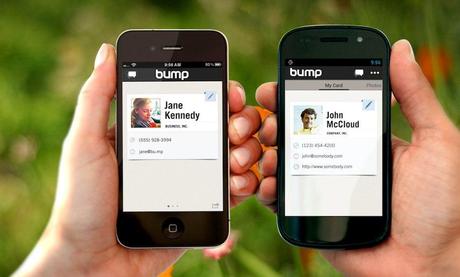 bump google Google acquiert Bump, l’application de partage de contacts et de données