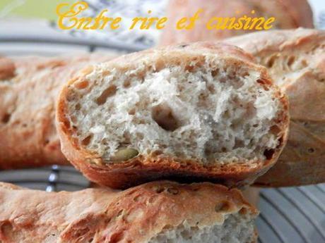 Baguettes aux graines toastées P9070090 sur Imagesia