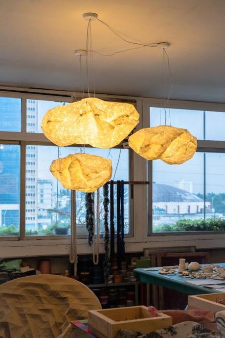 Ori pendant lamp, studio producks&mikabarr. photo_ Danielle Yashar