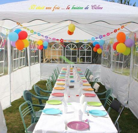 Le rainbow anniversaire de ma fille ... { Lila } il_etait_une_fois