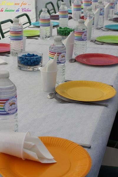 Le rainbow anniversaire de ma fille ... { Lila } il_etait_une_fois