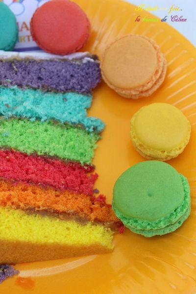 Le rainbow anniversaire de ma fille ... { Lila } il_etait_une_fois