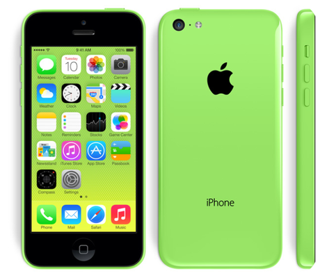 Apple iPhone 5c plastic