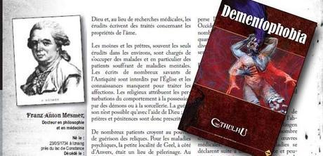 


Tweet


Dementophobia ou la folie à l’honneur. La folie, cet élément incontournable des parties de jeu de rôle de l’Appel de Cthulhu. La folie dans tous ses états sera le prochain supplément (parmi d’autres) dans la V6 de l’Appel façon Sans-Détour.
L’ouvrage est déjà en précommande sur le site des Editions Sans-Détour au prix de  42€. Vous [...]