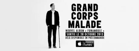 Au Théâtre, le nouveau single inédit de Grand Corps Malade.
