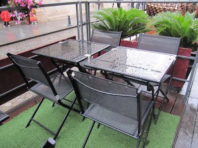 Nancy, un samedi sous la pluie