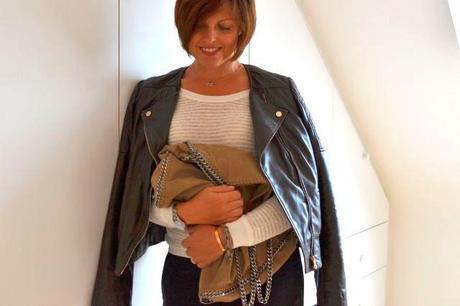 Falabella Leather Jacket