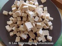 Plat complet aux courgettes, boulgour et tofu