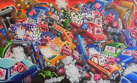 Les peintres, l’automobile et . . . autres calèches – Partie 1 de Giacomo Balla à Hervé Di Rosa